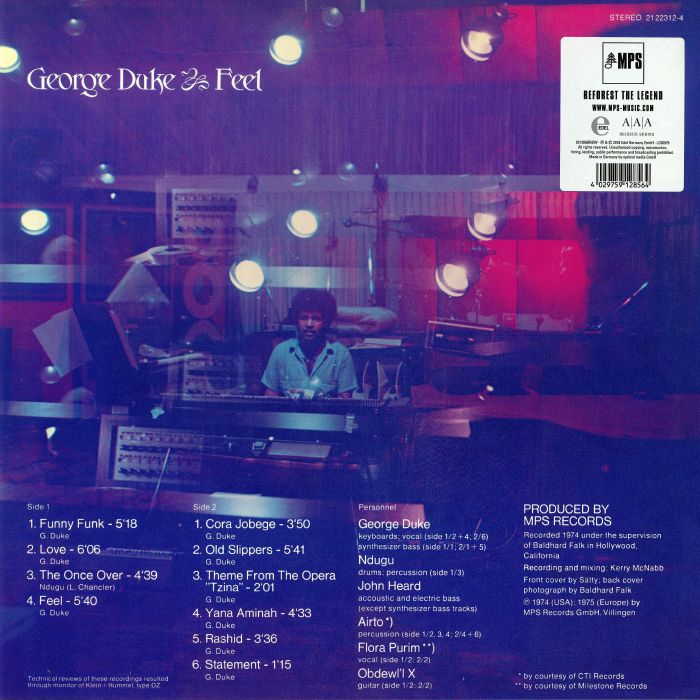 DUKE, George - Feel (remastered)