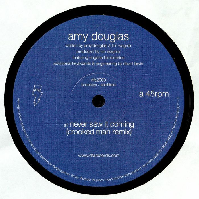 DOUGLAS, Amy - Never Saw It Coming