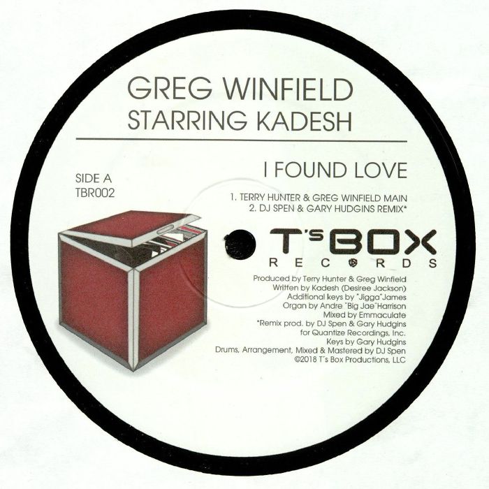 WINFIELD, Greg feat KADESHI - I Found Love