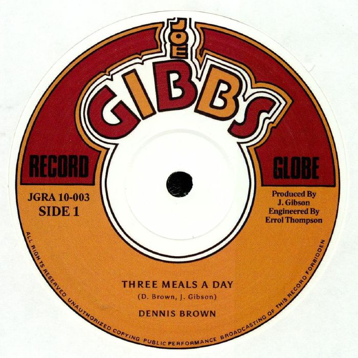 BROWN, Dennis/PRINCE ALLAH/JOE GIBBS & THE PROFESSIONALS - Three Meals A Day