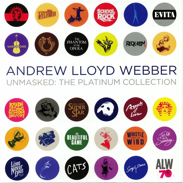 WEBBER, Andrew Lloyd - Unmasked: The Platinum Collection (Soundtrack) (half speed remastered)