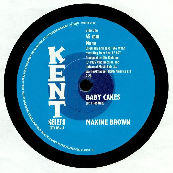 BROWN, Maxine - Baby Cakes