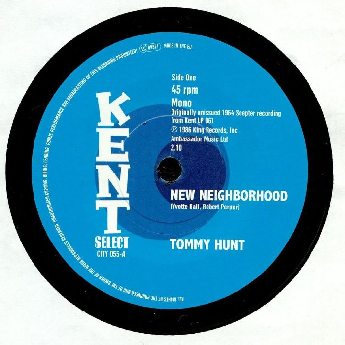 HUNT, Tommy - New Neighborhood