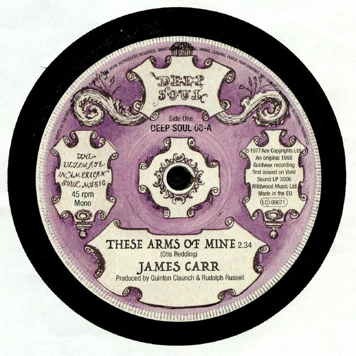 CARR, James - These Arms Of Mine