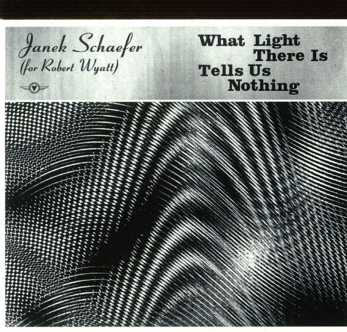 SCHAEFER, Janek - What Light There Is Tells Us Nothing