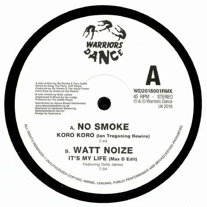 NO SMOKE/WATT NOIZE - Koro Koro (Ian Tregoning rewire)