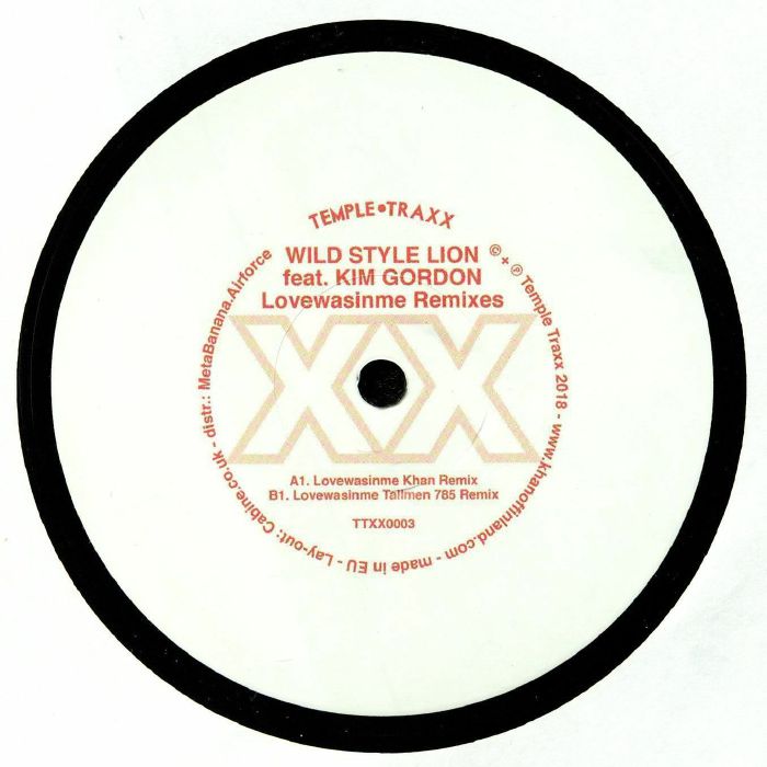 WILD STYLE LION feat KIM GORDON - LoveWasInMe (remixes)