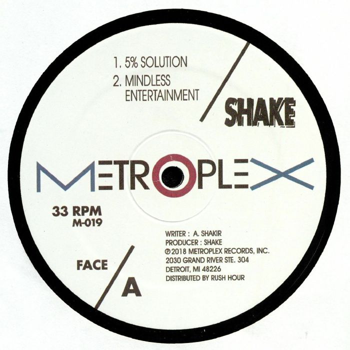 SHAKE - 5% Solution (reissue)