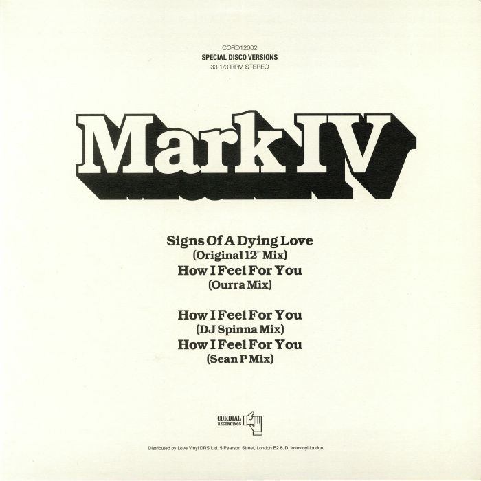 MARK IV - Signs Of Dying Love
