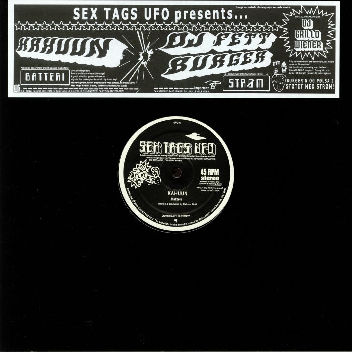 KAHUUN/DJ FETT BURGER/DJ GRILLO WIENER - Batteri (repress)