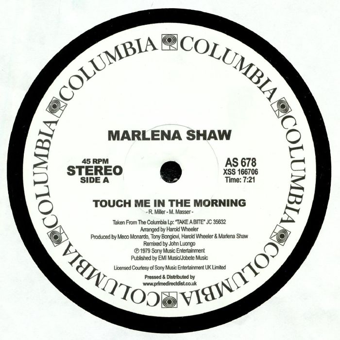 SHAW, Marlena - Touch Me In The Morning