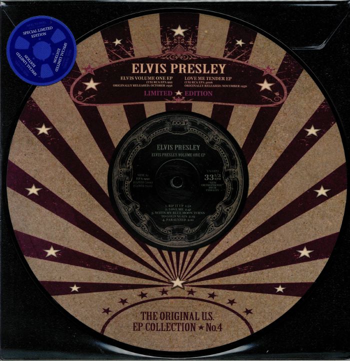 PRESLEY, Elvis - The Original US EP Collection No 4