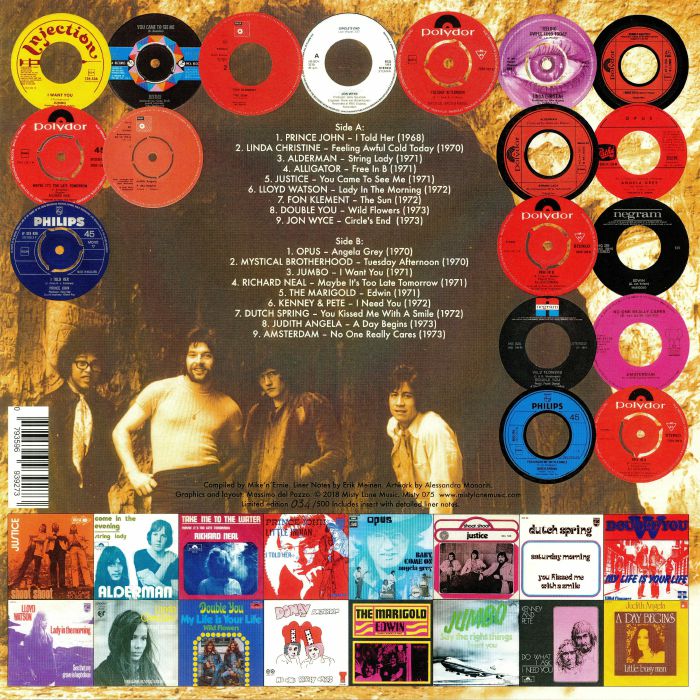 VARIOUS - Circles End Vol 1: 18 Dutch Folk Pop Dreams 1968-1973
