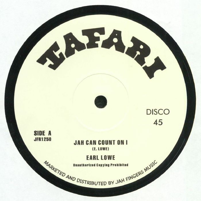 LOWE, Earl - Jah Can Count On I