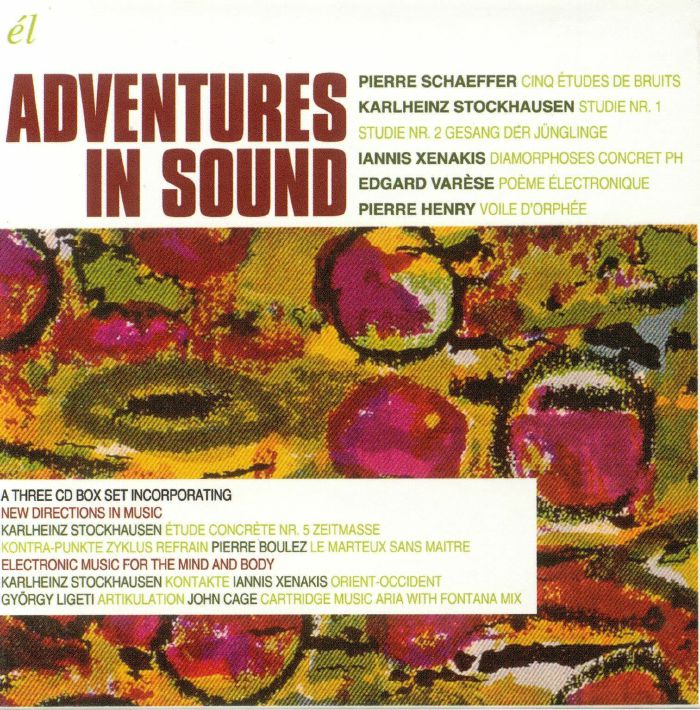 SCHAEFFER, Pierre/KARLHEINZ STOCKHAUSEN/IANNIS XENAKIS/EDGARD VARESE/PIERRE BOULEZ/JOHN CAGE - Adventures I Sound