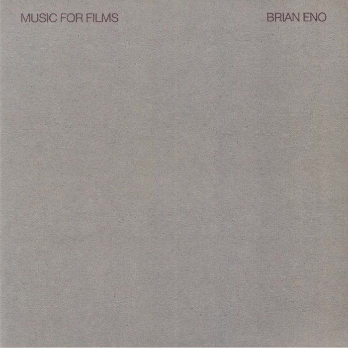 ENO, Brian - Music For Films (reissue)