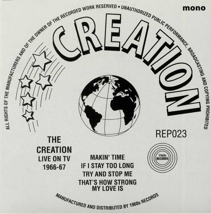 CREATION, The - Live On TV 1966-67