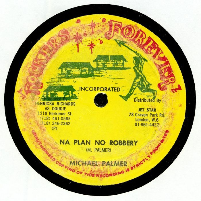 PALMER, Michael - Na Plan No Robbery