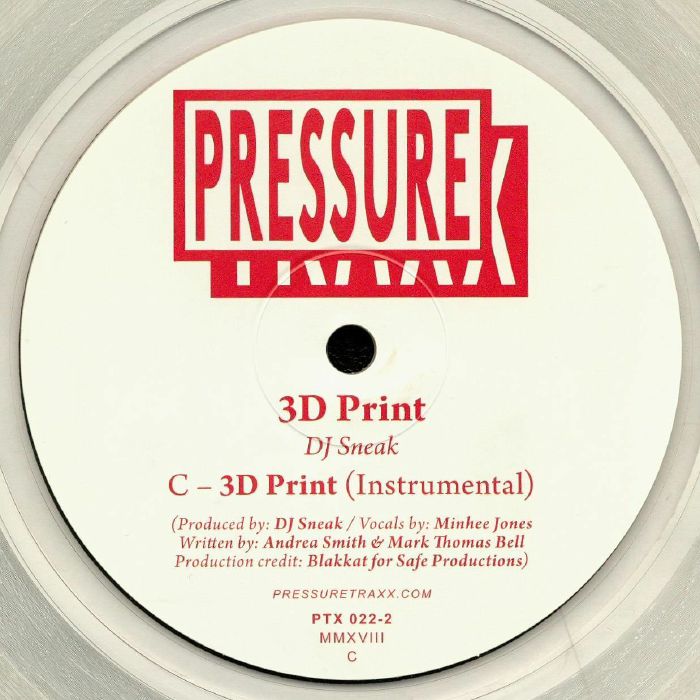 DJ SNEAK - 3D Print