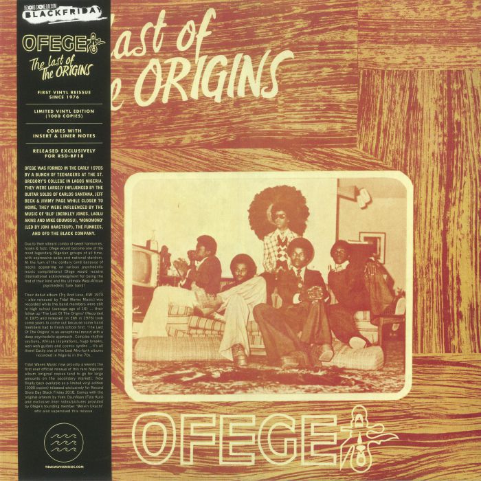 OFEGE - The Last Of The Origins (reissue)