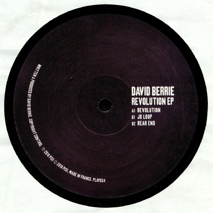 BERRIE, David - Revolution EP