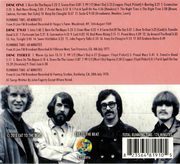 CREEDENCE CLEARWATER REVIVAL Transmission Impossible CD at Juno Records.