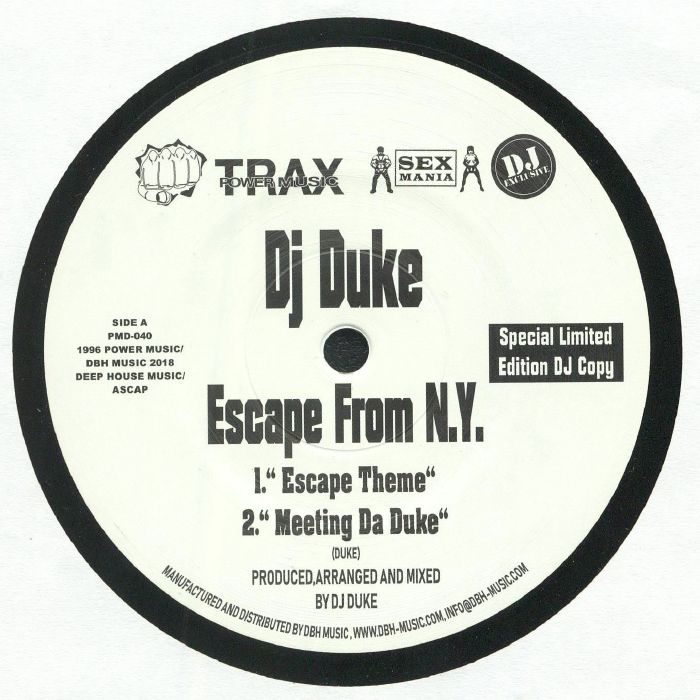 DJ DUKE - Escape From NY