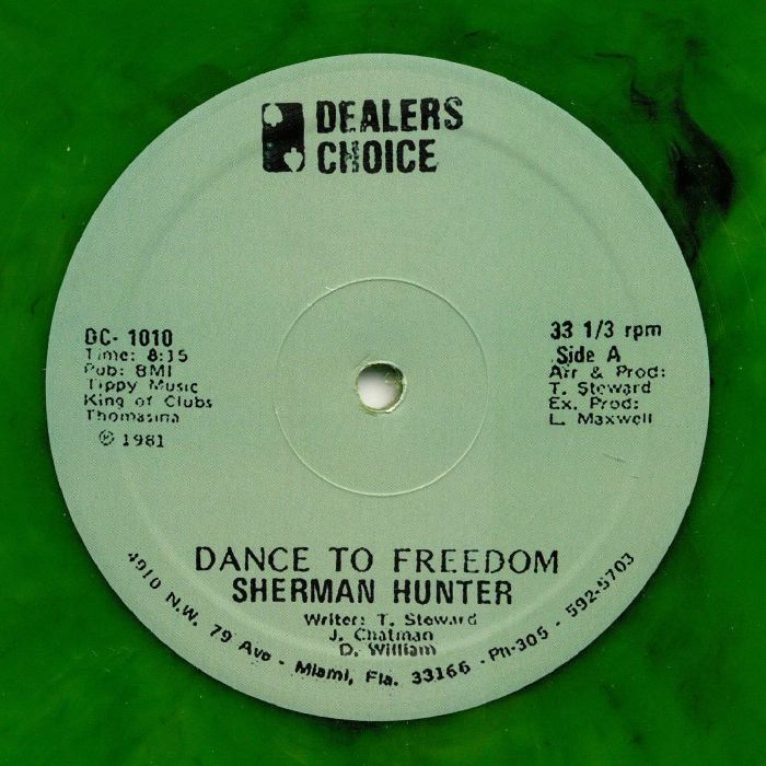 HUNTER, Sherman - Dance To Freedom