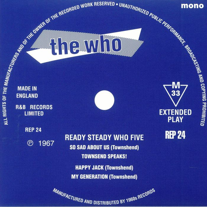 WHO, The - Ready Steady Who Five (mono)