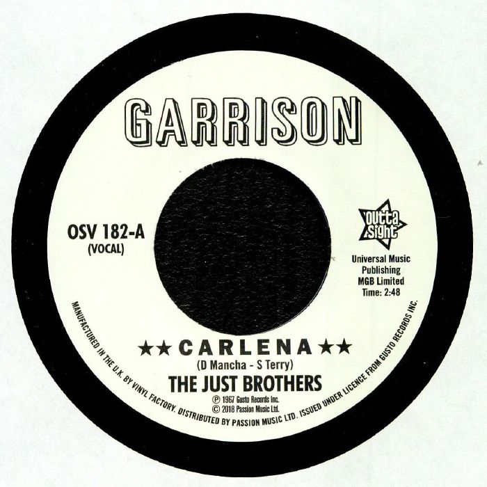 JUST BROTHERS, The/THE HONEY BEES - Carlena