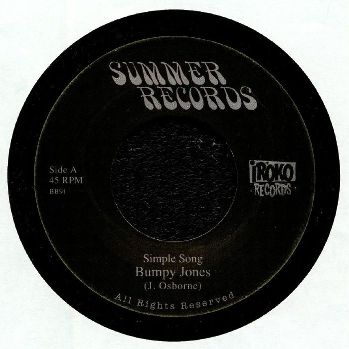 BUMPY JONES/EARTH ROOTS & WATER - Simple Song