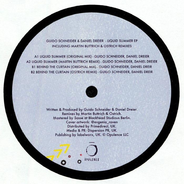 SCHNEIDER, Guido/DANIEL DREIER - Liquid Summer EP