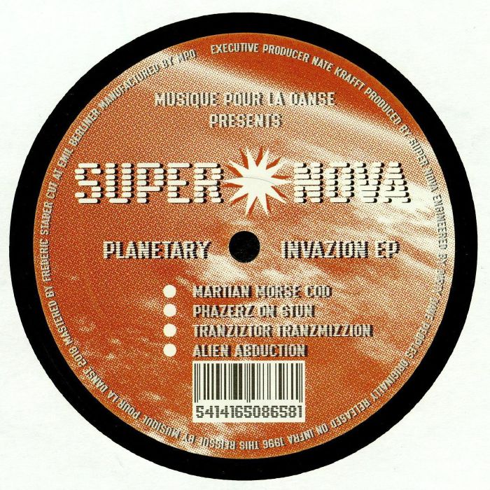 SUPER NOVA - Planetery Invazion EP
