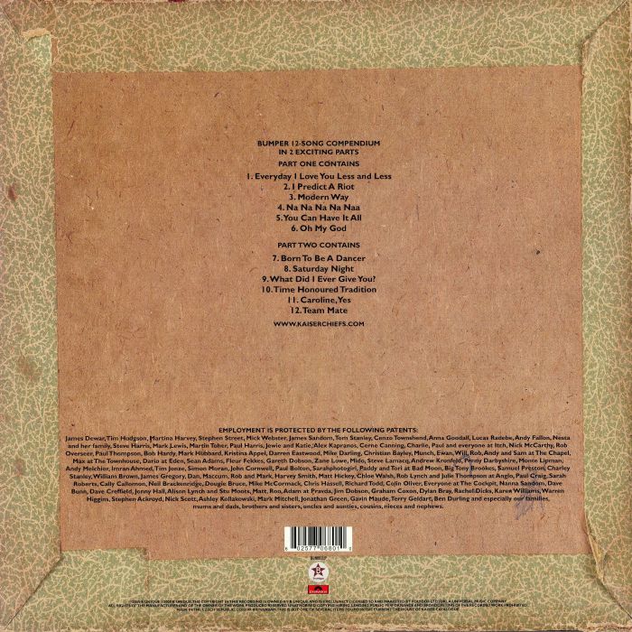 KAISER CHIEFS - Employment (reissue)