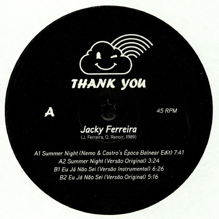 FERREIRA, Jacky - Summer Night EP (reissue)
