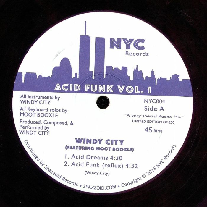 WINDY CITY feat MOOT BOOXLE - Acid Funk Volume 1