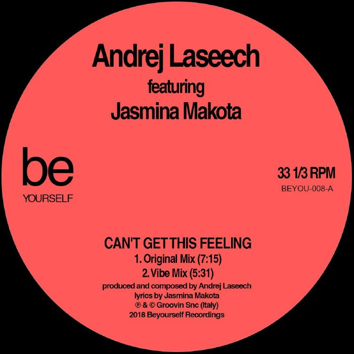 LASEECH, Andrej feat JASMINA MAKOTA - Can't Get This Feeling EP