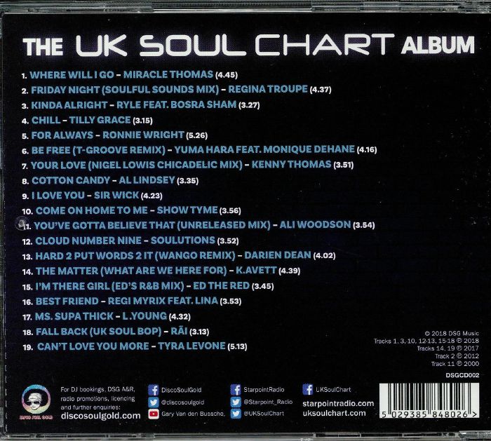 VARIOUS The UK Soul Chart Album CD at Juno Records.