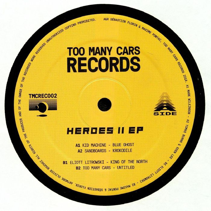 KID MACHINE/SANDBOARDS/ELIOTT LITROWSKI/TOO MANY CARS - Heroes II EP