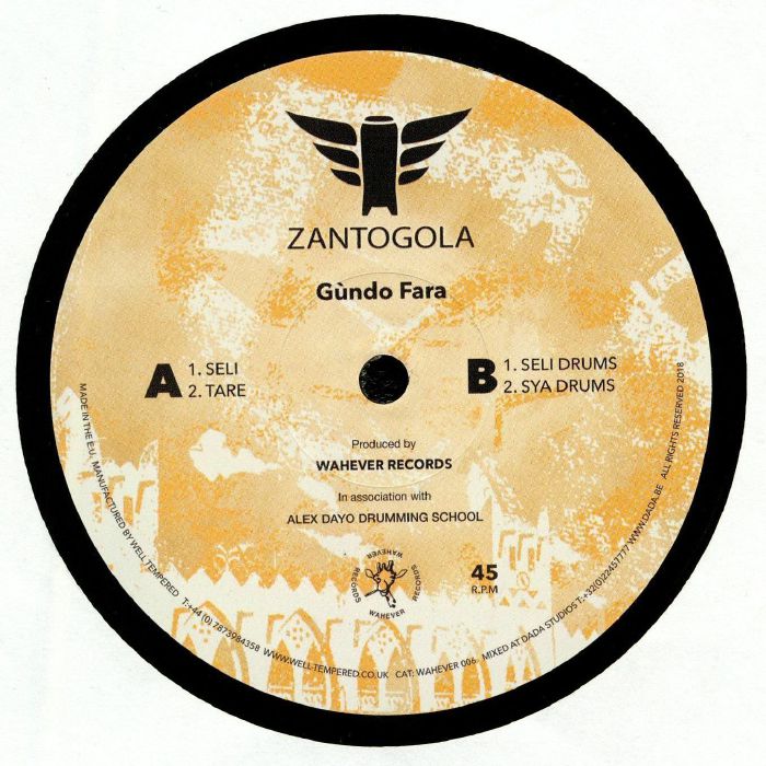 ZANTOGOLA - Gundo Fara EP