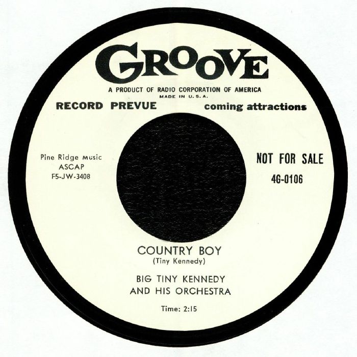 BIG TINY KENNEDY & HIS ORCHESTRA - Country Boy (reissue)