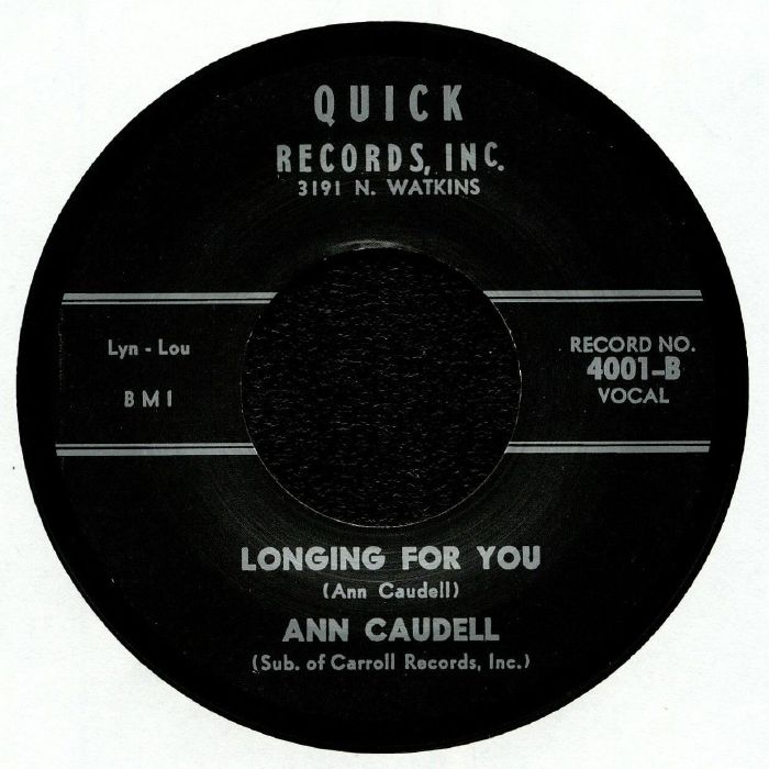 CAUDELL, Ann - Longing For You (reissue)