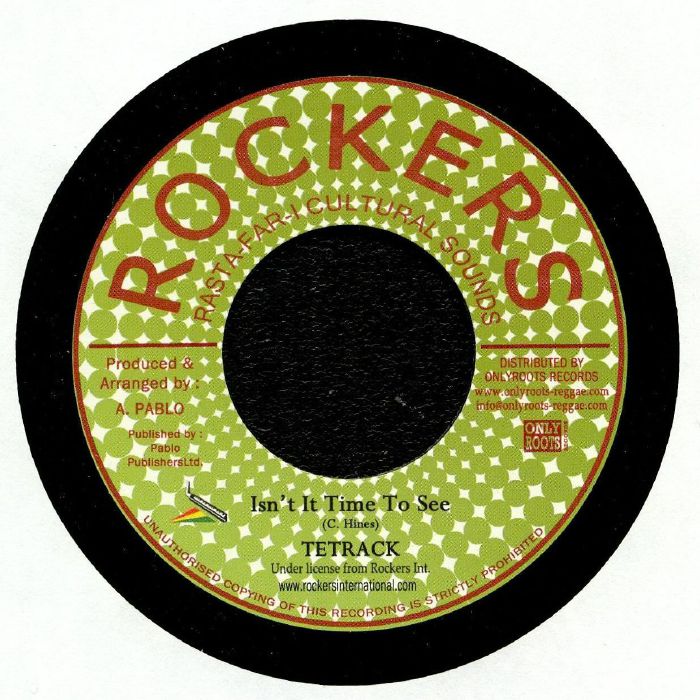 TETRACK/ROCKERS ALL STARS - Isn't It Time To See
