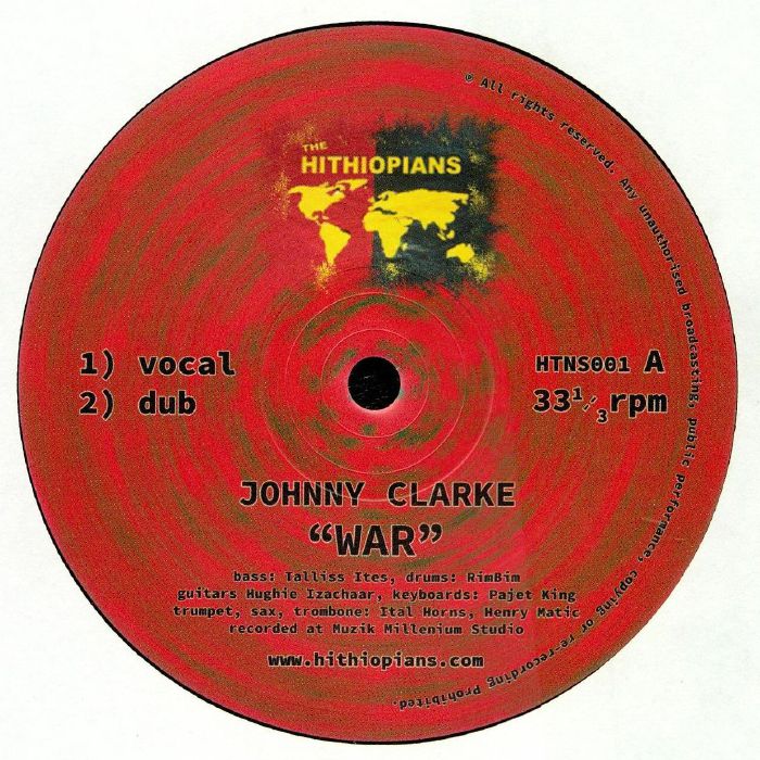CLARKE, Johnny/HUGHIE IZACHAAR - War