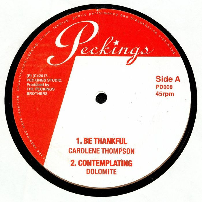 THOMPSON, Carolene/DOLOMITE/TENNA STAR - Be Thankful