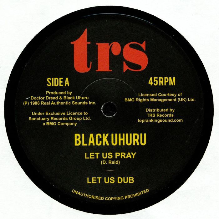 BLACK UHURU - Let Us Pray