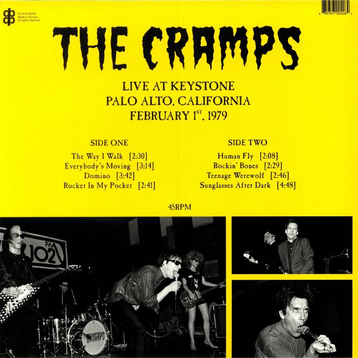 cramps, the - live at keystone palo alto california february 1st