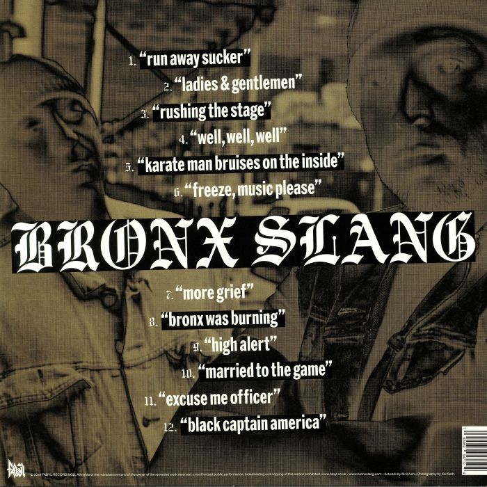 BRONX SLANG Bronx Slang Vinyl at Juno Records.