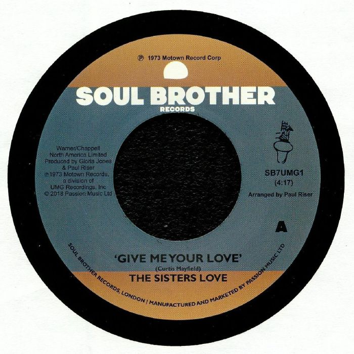 SISTERS LOVE, The - Give Me Your Love (reissue)