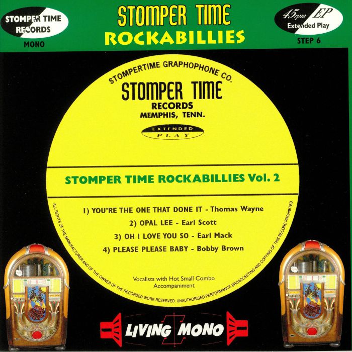 WAYNE, Thomas/EARL SCOTT/EARL MACK/BOBBY BROWN - Stomper Time Rockabillies Vol 2